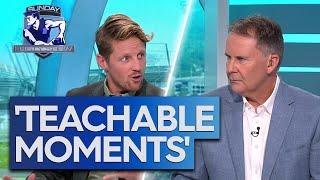 Rory goes to the forbidden vision on WCME debut & the panel's surprise for TJ - Sunday Footy Show