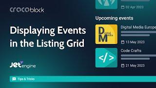 Displaying Future and Past Events in the Listing Grid Widget | JetEngine