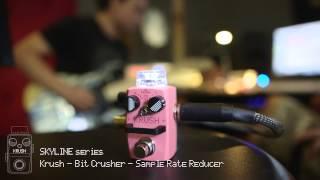 HOTONE Krush - Bit Crusher - Sample Rate Reducer demonstration by Guitarcube
