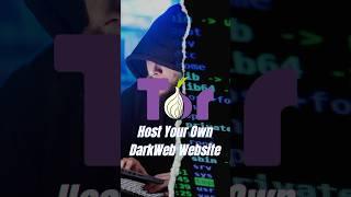 How to Host Your Own Hidden Service Website on the Dark Web Using Tor & Kali Linux #tor #kalilinux