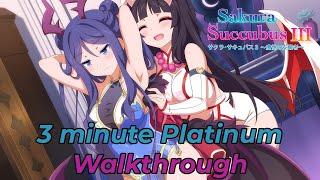 Sakura Succubus 3 Platinum Walkthrough
