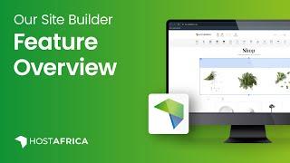 HOSTAFRICA Website Builder | Feature Overview