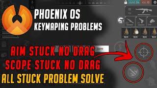 Phoenix os free fire aim stuck | Phoenix os free fire drag | Free fire phoenix os fire button stuck