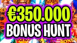  RANDOM MICHAEL €350.000 BONUS HUNT EPIC SLOTS ON MAX BET  JOIN ME LIVE FOR BIG  RECORD WINS‼️