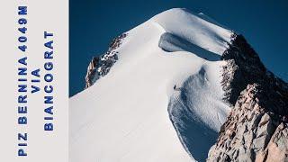 Piz Bernina 4049m I Traum Hochtour via Biancograt Juli 2022 mit @Nigges92