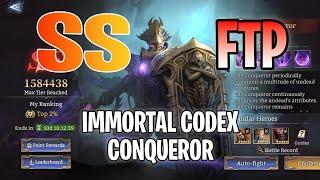 SS Immortal Codex Conqueror Free to Play - Watcher of Realms