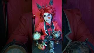 Who would Vox choose #hazbinhotel #alastorcosplay #radiostatic #vox #voxcosplay #hazbinhotelcosplay