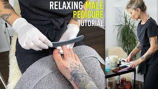 The Most Relaxing Male Pedicure Tutorial Ever