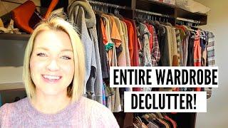 CLUTTERED CLOSET TO CAPSULE WARDROBE IN 5 STEPS! The Secret Slob + Clutter-Free January