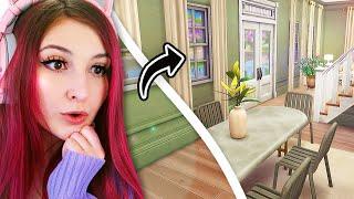 i tried furnishing someone else's empty home in sims 4
