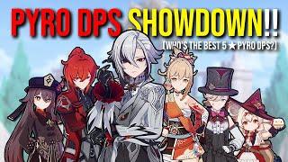 5 STAR Pyro DPS SHOWDOWN! Who is the BEST? | Genshin Impact