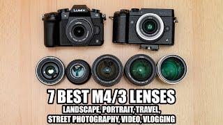 MY 7 BEST MICRO FOUR THIRDS LENSES - Landscape, Portrait, Travel, Street, Astro, Video, Vlog