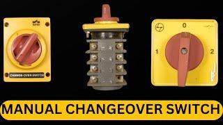 Understanding Manual Changeover Switches: How They Work for Power Backup | ELECTRECA