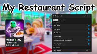 Roblox My Restaurant GUI Script (Pastebin)