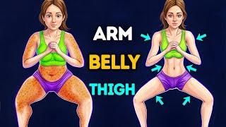 HOW TO LOSE BELLY ARM AND THIGH FAT FAST