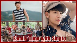 Singto Prachaya Playful in Spending Fun Time with his Family