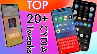 TOP 20+ Cydia Tweaks iOS 16/15./14/13 Checkra1n&Unc0ver Jailbreaks Tweaks Update