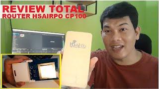 Bongkar dan Review Router HSairpo CP100. Router murah dan bandel