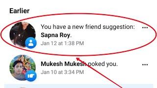 you have a new friend suggestion ka matlab kya hota hai | you have a new friend suggestion, Facebook