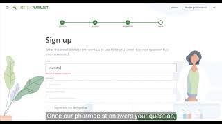 How to use Ask your Pharmacist to receive advice you can trust.