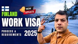 Finland Work Visa 2025 Applications And Process Requirements || Jobs In Finland 2025 Requirements!