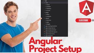 Create Angular Project Architecture | Angular Project Setup | angular tutorial for beginners