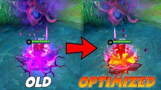 Valir Optimized Infernal Blaze Skin VS OLD Skill Effects MLBB