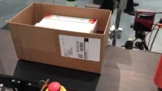 Videojet 9550 Print & Apply Labeler in Action @ Pack Expo 2015