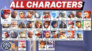 OVERWATCH 2 - All Characters/Heroes New Looks Skins