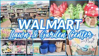 WALMART LAWN AND GARDEN CENTER 2024 Shop with me