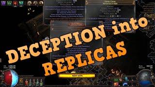 DECEPTION INTO REPLICAS | WHY DECEPTION CONTRACTS ARE SO GOOD | HEIST | POE | PATH OF EXILE