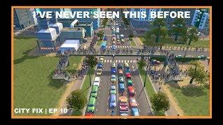 Traffics So Bad (19%), They All Rather Walk | CITY FIX | Cities Skylines