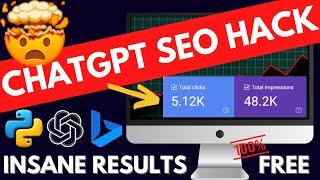 How To Rank On First Page Of Google With ChatGPT & Python 