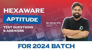 Hexaware Aptitude Questions and Answers 2024