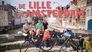 4 JOURS À VÉLO POUR REJOINDRE AMSTERDAM