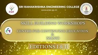 Skill Building Workshops CCE and Nano Editions 1 & 2