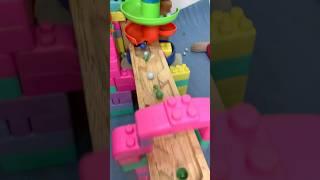 home made satisfying marble run 4#trendindshorts #viral #marblerun