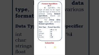 format specifiers in c@ensolutions5210 #en #enumeration #enum #coding