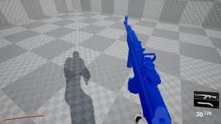 Tactical run and dynamic hud | Multiplayer FPS Engine