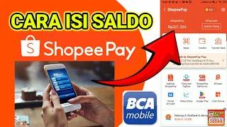 Cara Isi Saldo Shopeepay lewat M Banking BCA || cara top up Shopeepay terbaru