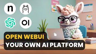 Create & Deploy Your Own Local AI Platform Using Any AI Model (Ollama | Open WebUI | NGROK)