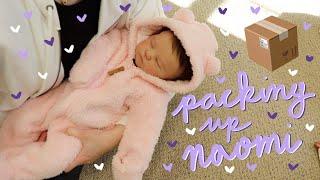 Packing Up Silicone Baby Naomi | Kelli Maple
