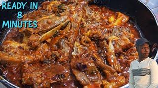 Delicious goat stew recipe using three ingredients only Goat stew recipe