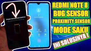 SENSOR ERROR‼️ JANGAN MENUTUPI AREA EARPHONE‼️ REDMI NOTE 8// JKS opreker handphone