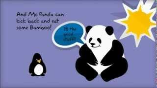 Sharing with Mr.Panda and Mr. Penguin on Examtime