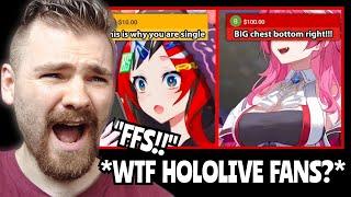 HOLOLIVE getting TROLLED for 10 MINUTES!! | REACTION!!