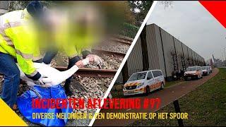 Diverse meldingen & een demonstratie op het spoor - Incidentenbestrijders #97