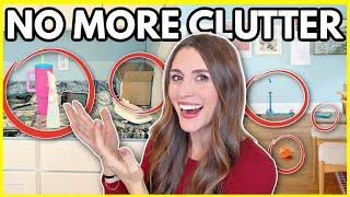 LIFE-CHANGING WAYS TO REMOVE VISUAL CLUTTER (even with kids!!)