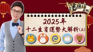 2025年生肖運勢大解析（上）虎、兔、蛇、羊、豬要注意️