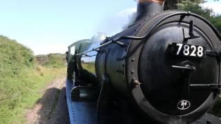 GWR Odney Manor 7828 Loudest Steam Locomotive in the UK